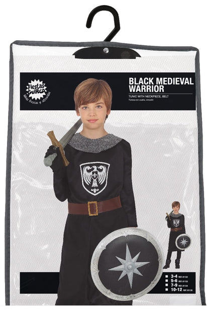 Costume da cavaliere nero