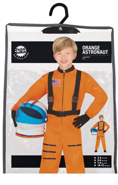 Astronauti Tuta Arancione Bambino