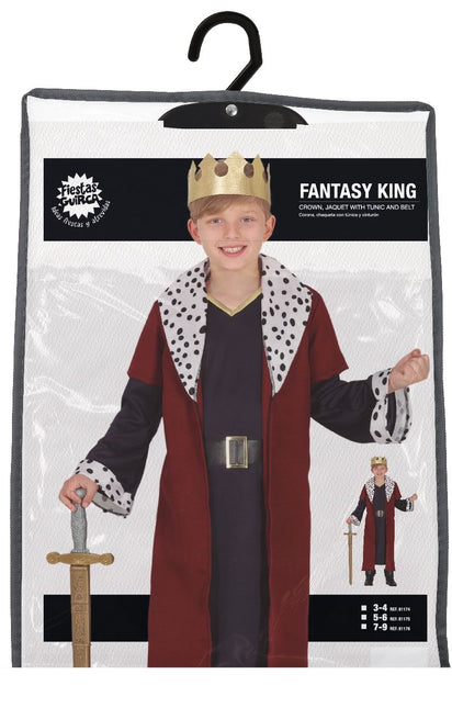 Costume da Re Ragazzo