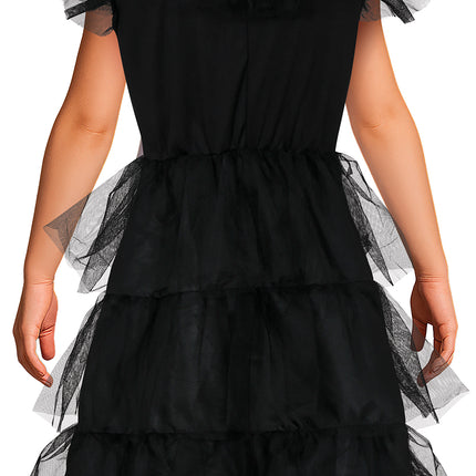 Halloween Jurk Zwart Kind Gotic Queen