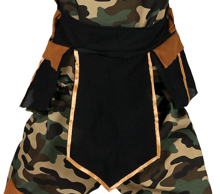 Tuta Ninja bambino mimetica