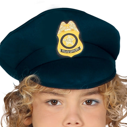 Tuta da poliziotto bambino oro