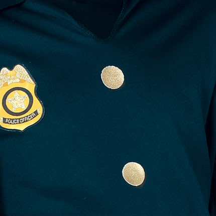 Tuta da poliziotto bambino oro