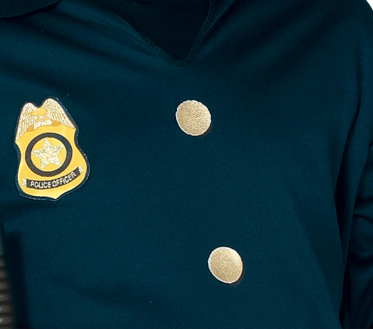 Tuta da poliziotto bambino oro