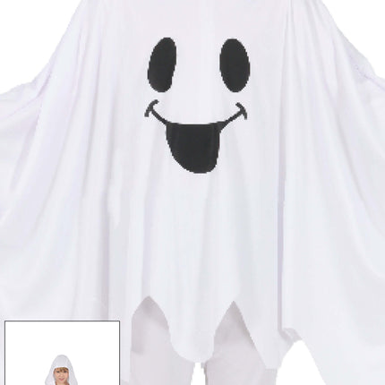 Poncho di Halloween per bambini: fantasma