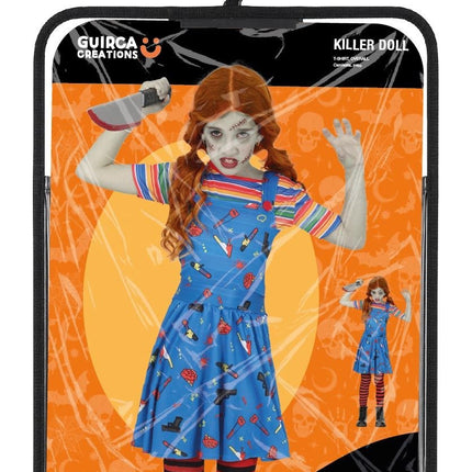 Costume di Halloween per bambini: Bambola assassina
