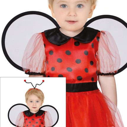 Costume da coccinella per bambina