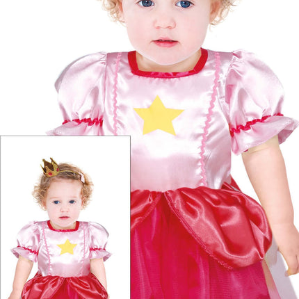 Abito da principessa rosa per bambina