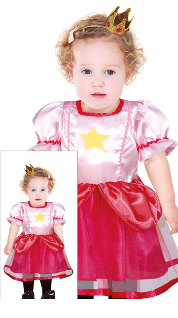 Abito da principessa rosa per bambina