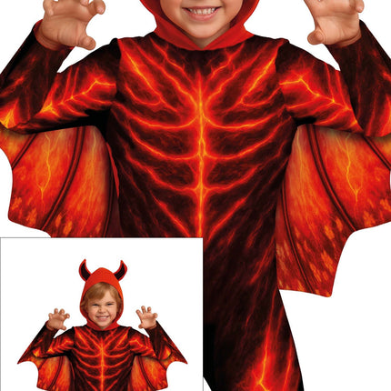 Costume di Halloween per bambini: Diavoletto di fuoco