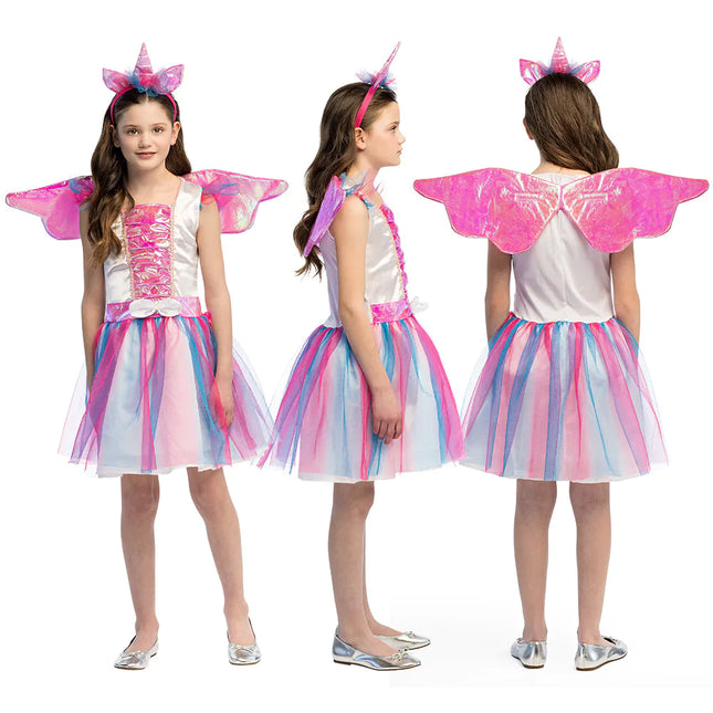 Tuta Unicorno Ragazza Colorata