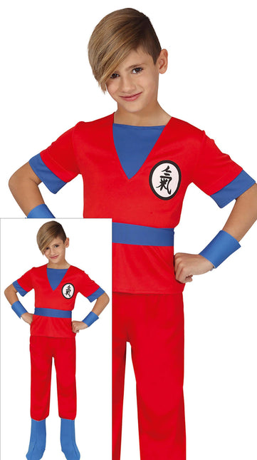 Costume da Goku Dragon Ball Z Bambino Rosso