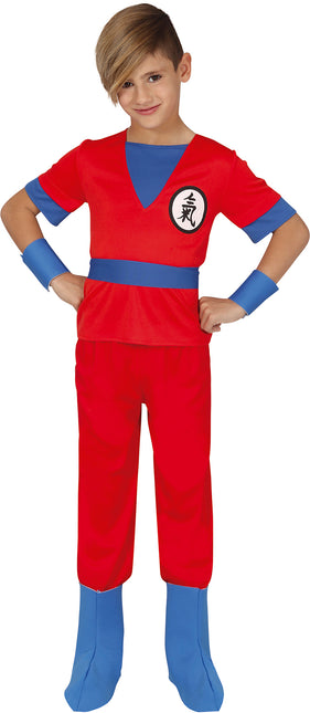 Costume da Goku Dragon Ball Z Bambino Rosso