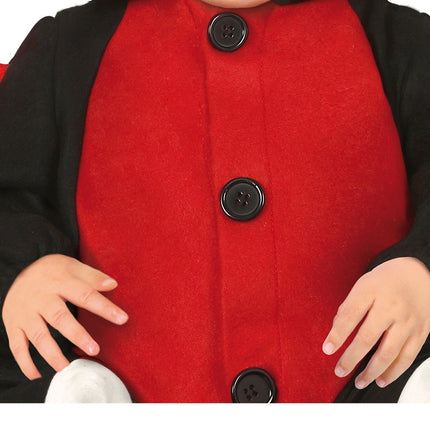 Costume da pipistrello per bambino rosso