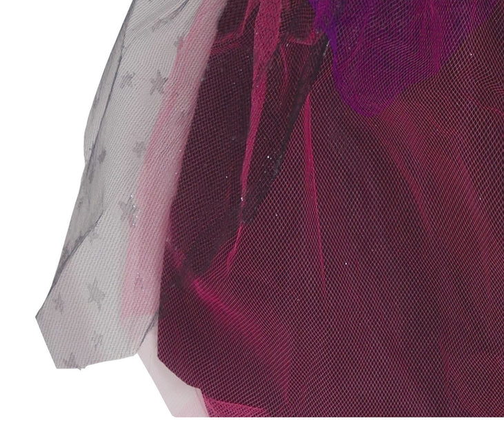 Costume da strega rosa per Halloween
