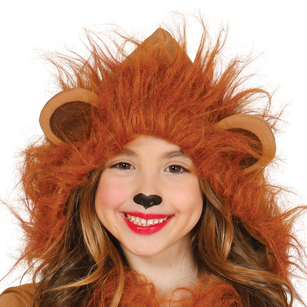 Vestito da leone per bambina