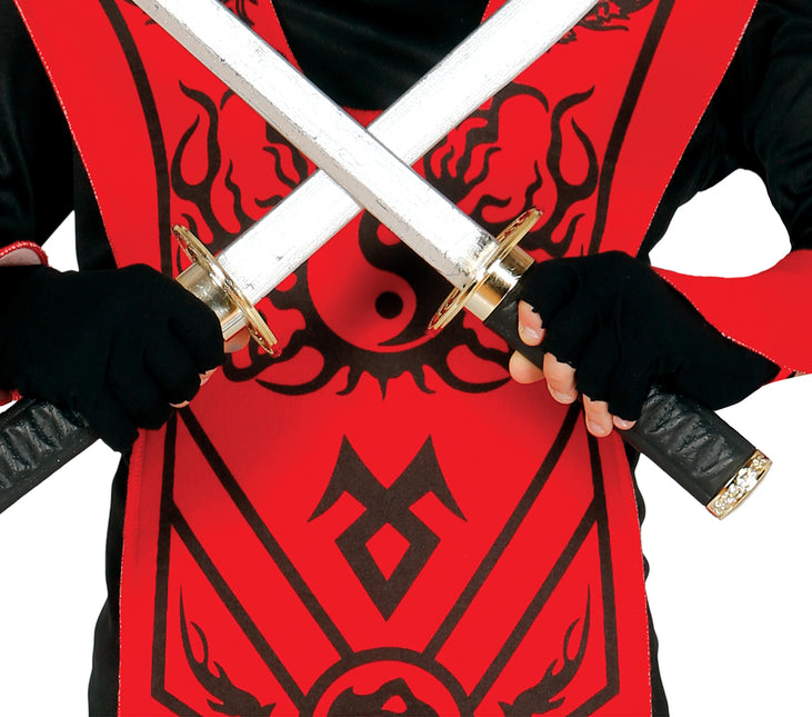 Tuta Ninja Bambino Rosso