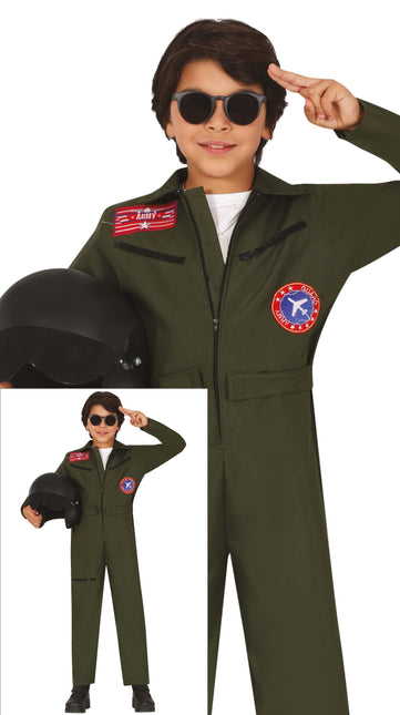 Costume da pilota bambino