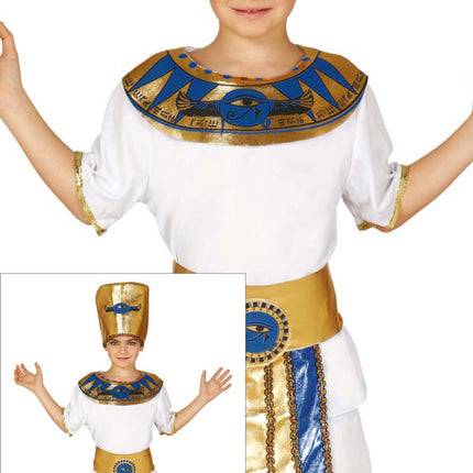 Costume da faraone bambino bianco