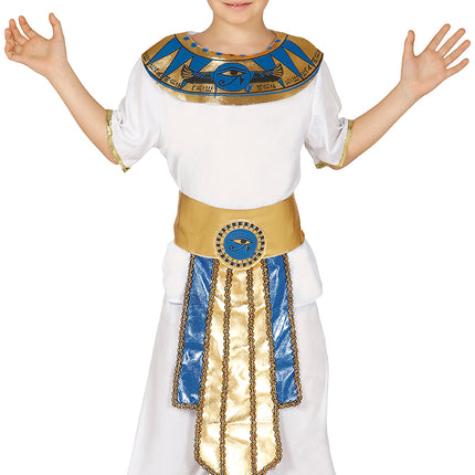 Costume da faraone bambino bianco
