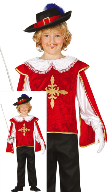 Costume da moschettiere bambino