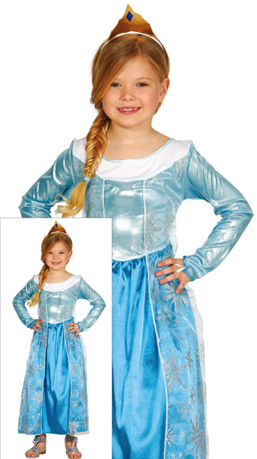 Vestito da principessa dei ghiacci