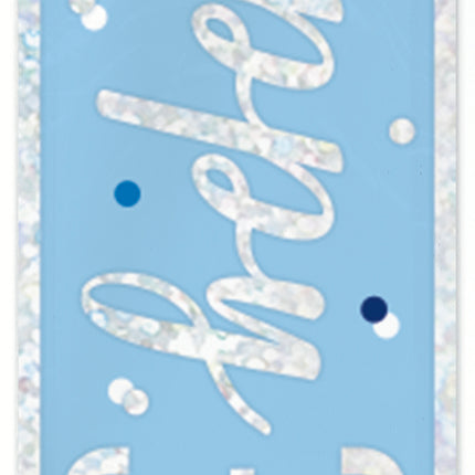 Banner 30 anni blu 2,74 m