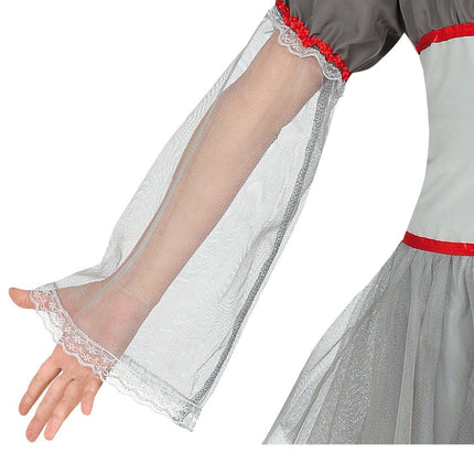 Costume di Halloween da clown scuro per bambino