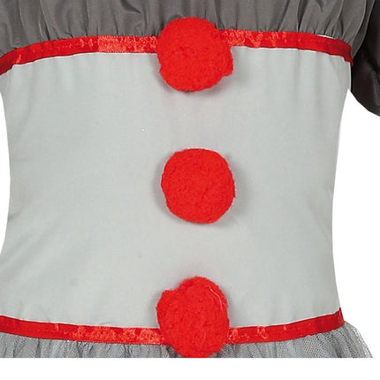 Costume di Halloween da clown scuro per bambino