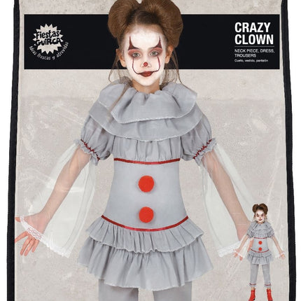 Costume di Halloween da clown assassino per bambino