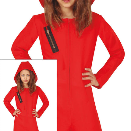 Tuta La Casa de Papel Rosso