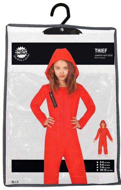 Tuta La Casa de Papel Rosso