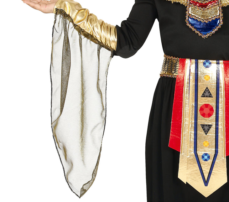 Abito Cleopatra Ragazza Nero