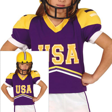 Costume da football americano bambino