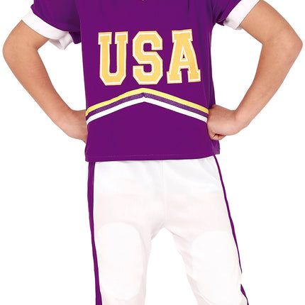 Costume da football americano bambino