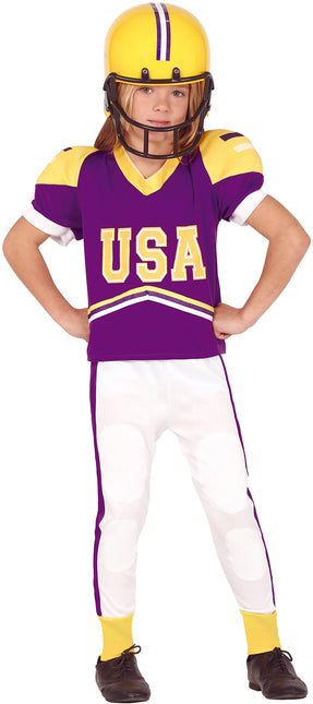 Costume da football americano bambino