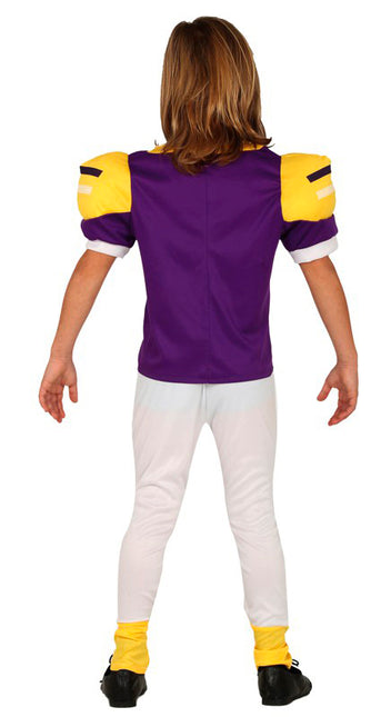 Costume da football americano bambino