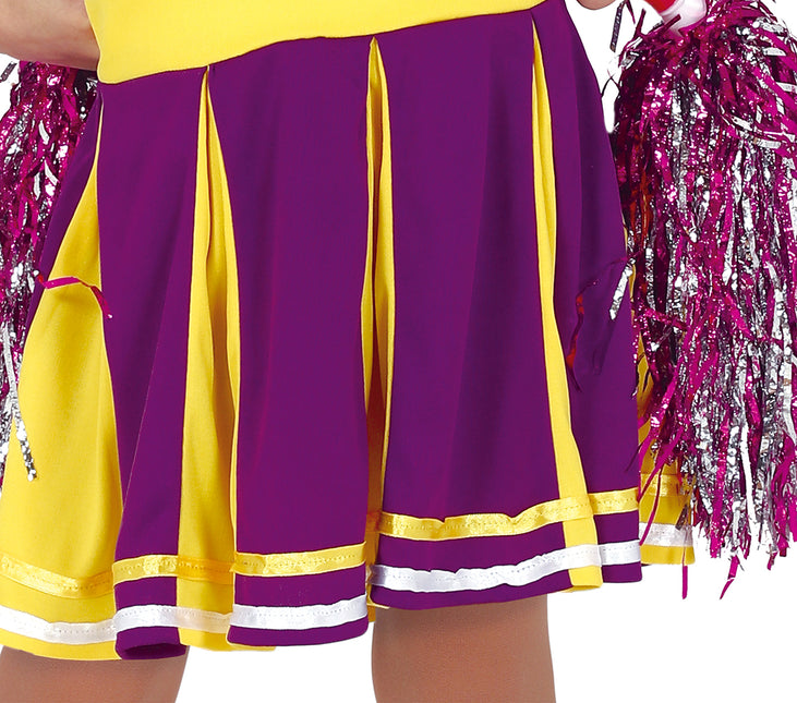 Tuta da Cheerleader Bambino Viola