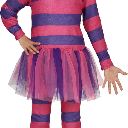 Costume da gatto per bambino viola