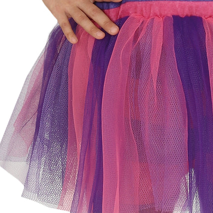 Costume da gatto per bambino viola
