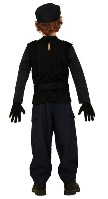 Bambino con tuta Swat