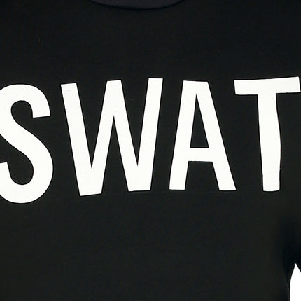 Bambino con tuta Swat