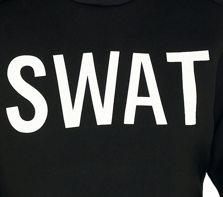 Bambino con tuta Swat