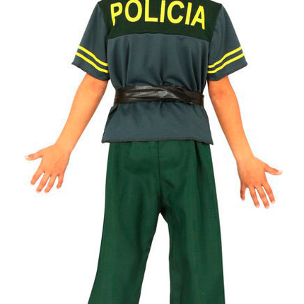 Ragazzi in tuta della polizia