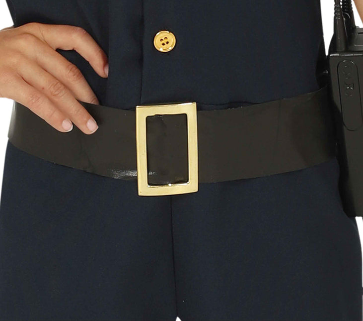 Costume da poliziotto bambino blu