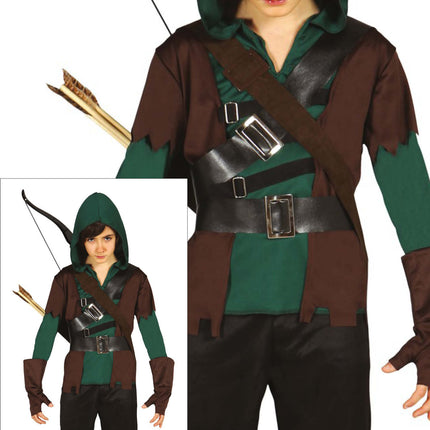 Costume da Robin Hood bambino Deluxe