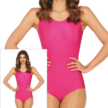 Costume da ballo Fucsia Donna Senza Maniche