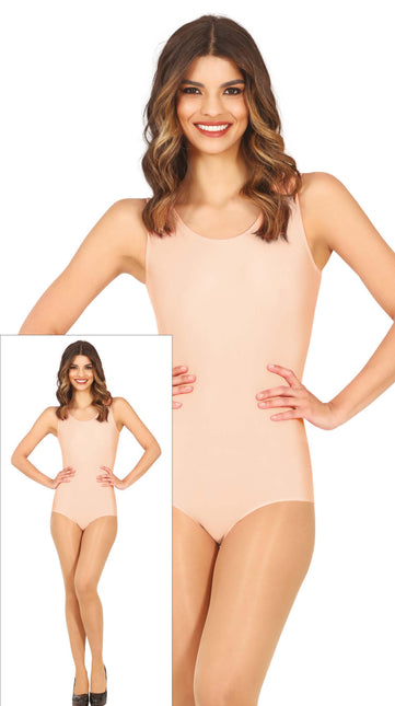 Costume da ballo Nude Donna Senza Maniche