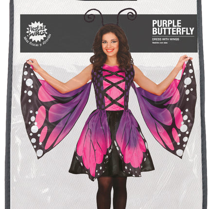 Costume da farfalla da donna viola
