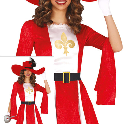 Costume da moschettiere donna
